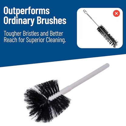SPARTA Decanter Brush – SKU 4002500 Coffee Pot Brush, Long Reach Design for Commercial, Kitchens, 16in