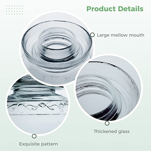 1.5L/2.5L/4.5L Glass Fermenting Jar, Large Capacity Sealed Pickle Jar, (B 2.5L/88oz) - color: B 2.5L/88oz