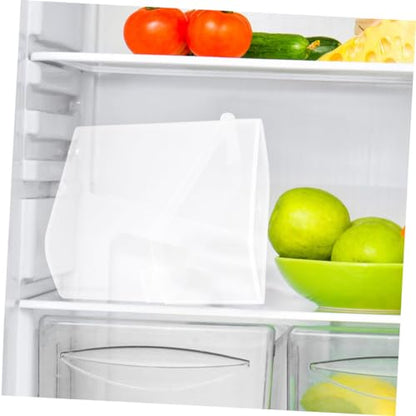 LIFKOME 2pcs Airtight Crisper Box for Storage Cheese Keeper Box Edges Food Storage Containers for Fridge