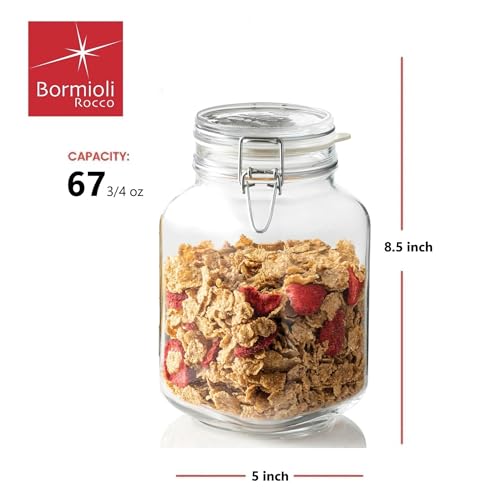 Bormioli Rocco – Fido – Jar – 67.75 oz - Clear