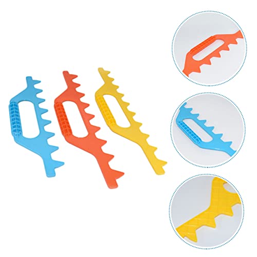 MERRYHAPY Beekeeping Spacer Tool Beehive Frames Distance Rake Plastic Measuring Rake for Beehive Frames Random