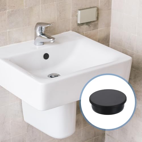 uxcell Silicone Hole Plug, Waterproof Round Rubber Stoppers Bottle Seal Plugs Tube Pipe End Caps for 52mm/2.05" Hole for Bathtub Bottle, Black - size: 52mm/2.05"