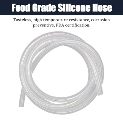 YUEWO Siphon Tube Pipe Hose Portable USB Electric Auto-Siphon Filter Plastic Soft Hose Kit with Pump No Mess Leak 1.2L/min for Home Brew Wine Beer Making