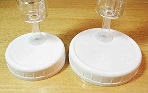 Fermentation Grommets Pack of 12. Food Grade BPA-Free White Silicone Rubber Complete with 12 Stoppers. Best for Airlocks, Fermenting in Jars and Buckets. 3/8" Center for 1/2" Hole
