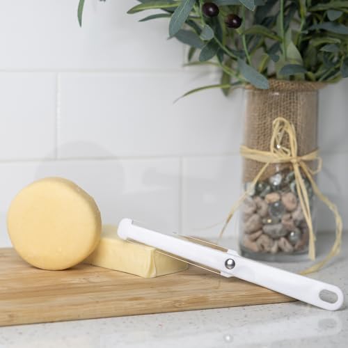 Fox Run Cheese Slicer Stainless Steel, Dual-Sided Thick and Thin Cheese Slicer - size: 9"