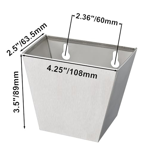 Stainless Steel Bottle Cap Catcher Wall Mount Beer Top Collector Silver for Wood Post Table Shelf - color: Silver