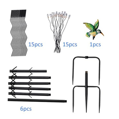 7.2FT Tall Wine Bottle Trees Stand for Garden Decorative, Rustproof Metal Bottle Tree Holder, Holds Up to 15 Bottles (Black)