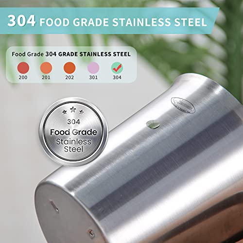 Measuring Cup, [Upgraded, 3 Measurement Scales, Including Cup Scale, ML Scale, Ounce Scale], Newness Stainless Steel Measuring Cup with Marking with Handle, 32 Ounces (1.0 Liter, 4 Cup) - size: 32 OZ (4 Cup, 1000 ML)