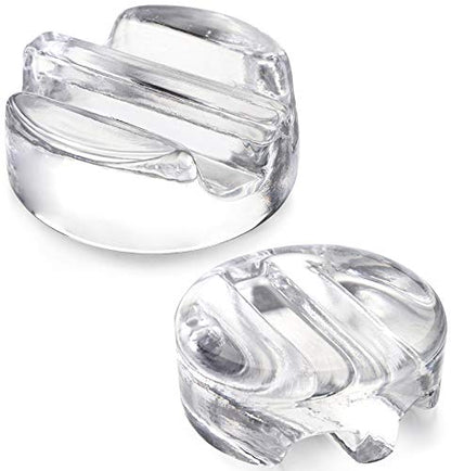 TOPZEA 9 Pack Fermentation Glass Weights with Easy Grip Handle for Wide Mouth Mason Jar Canning Pickling Jars, Glass Fermentation Weights Fermenting Kit for Sauerkraut, Kimchi and More