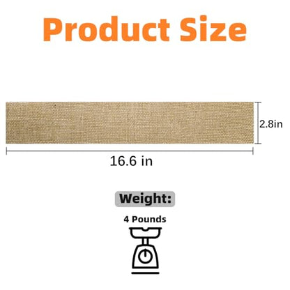 Lawei 4 Pound Burlap Bee Smoker Fuel, Jute Burlap Smoker Fuel for Beekeeping, Natural Bee Hive Smoker Fuels Easy to Light, Long Continuous Burn, Produces Clean and Cool Smoking for Bee Hives Smoker