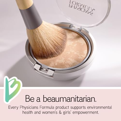Physicians Formula Mineral Wear Talc-Free Face Powder, Light Coverage Mineral Makeup for Sensitive Skin – Creamy Natural - color: Creamy Natural
