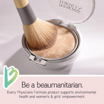 Physicians Formula Mineral Wear Talc-Free Face Powder, Light Coverage Mineral Makeup for Sensitive Skin – Creamy Natural - color: Creamy Natural