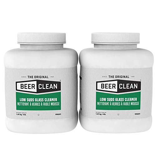 Diversey - 990241 Beer Clean Low Suds Glass Cleaner (4-Pound, 2-Pack) - size: 64 Ounce (Pack of 2)