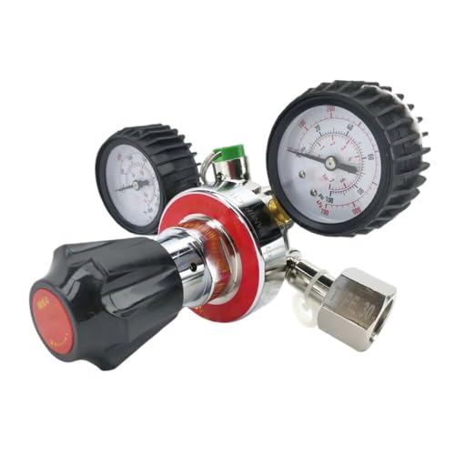 CO2 Gas Regulator MK4 Dual Gauge Multi Gas - TYPE 30 W21.8 Thread Beer Home Brewing