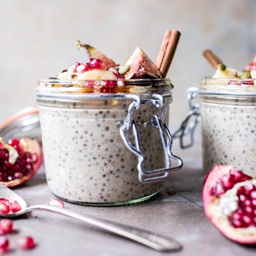 Le Parfait Super Terrine 350mL (12oz) Zero Waste Eco-Friendly Glass Canning Jars, Airtight Rubber Seal & Wire Bail Lid, BPA-Free, Water Bath Safe for Food Storage & Preserving, Made in France, 4PK - color: 350ml (Set/4)