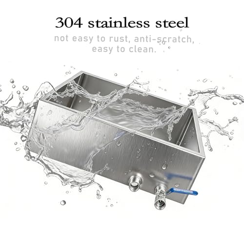 Marada Maple Syrup Evaporator Pan with Dual Interface Steam Table Pan,304 Stainless Jam Food Chafing for Home, Outdoor, Cooking (24"L x 24"W x 6"H) - size: 24x24x6 Inch (Pack of 1)