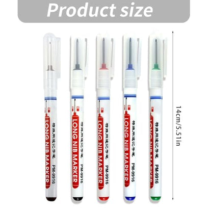 Heavy Duty Permanent Markers Featuring Quick Dry Ideal for Industrial Labeling Professional Crafting Markers - color: Black