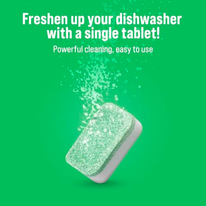 Rockin' Green Deep Cleaning and Deodorizing Tablets for Dishwashers, Washing Machines, and Garbage Disposals, Removes Odor and Residue (Dishwasher Cleaning Tablets, 24 Pack) - size: 1 Count (Pack of 24), style: Dishwasher Cleaning Tablets