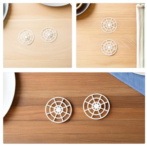 DECHOUS 20pcs Plastic Fermentation Jar Mesh Presser 2. 2" Press Mesh Plate for Wide Mouth Pickle Jar Press Tool - Fermenting Presser Accessory for Pickling