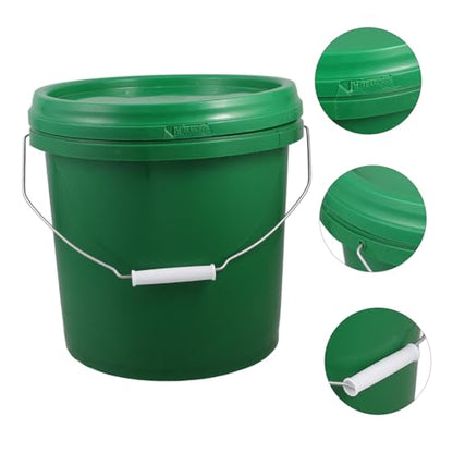 SHOWERORO 10l Wine Making Fermenter Bucket Home Brew Fermenting Pail with Airtight Lid and Handle