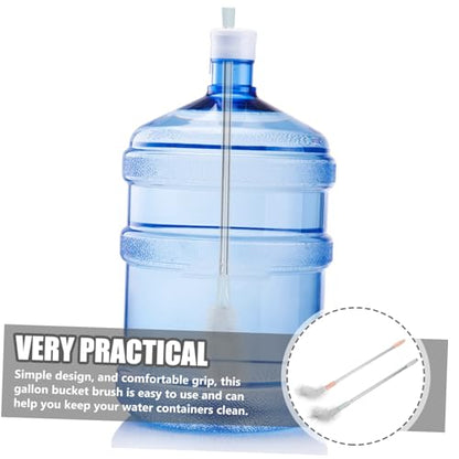 2pcs Jug Brush Long Handle Water Bottle Cleaner Easy Cleaning Brush for Home Office Random Color