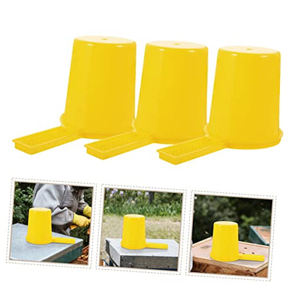 6pcs Bees Water Feeders Beehive Feeder for Outside Bee Hive Watering Stations Beekeeper Tools