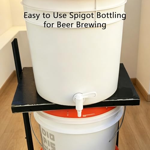Bucket Spigot 5 Gallon Bucket Spigot Fermentation Bucket Spigot for Homebrew Wine Making Beer Kegging by LUCKEG 6PCS