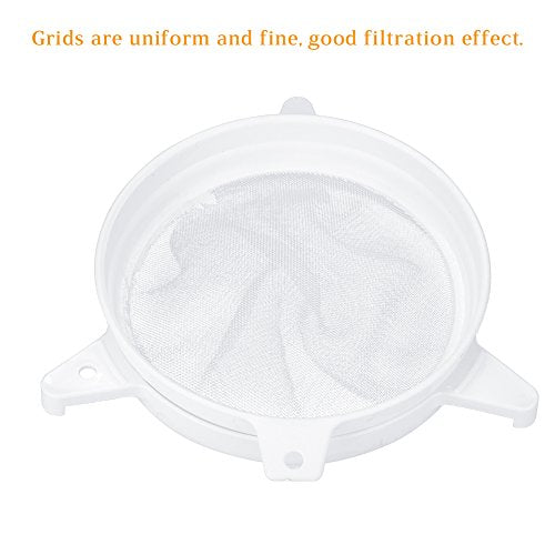 Honey Strainer Double Sieve Extractor Filter Mesh Beekeeping Equipment