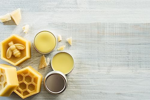 Organic Beeswax 1 LB by Oslove Organics-Pure Beeswax Pellets for Candle Making, Lotions, Cremes, Lip Balms and Salves