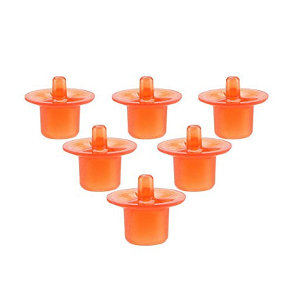 Fdit 50pcs Beekeeping Queen Rearing Cell Cups Beekeeper Equipment Tool Beekeeping Supply (Red)
