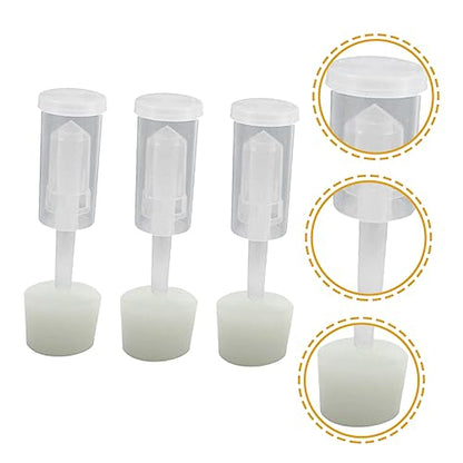 PRETYZOOM 1Set with Silicone Grommet for Home Brewing Kit for Wine Beer and Sauerkraut Easy to Use Valves for Preserving Fermented