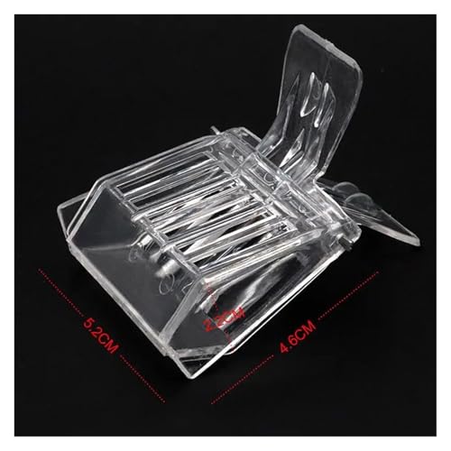 30 Pcs Transparent Clip-on Bee Cages, Plastic Clips, Queen, Catchers, Beekeeping Tools