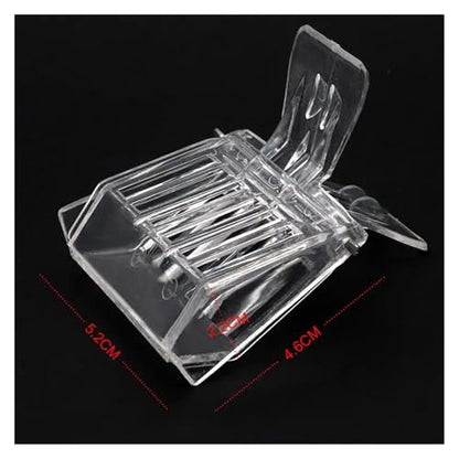 30 Pcs Transparent Clip-on Bee Cages, Plastic Clips, Queen, Catchers, Beekeeping Tools