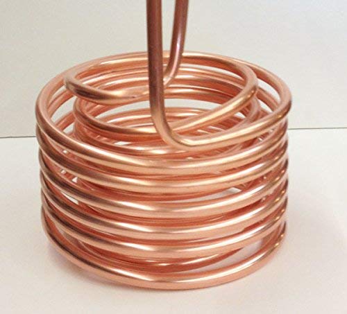 Quick Chill Double Coil Immersion Chiller with 3/8" Tubing, Copper