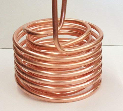 Quick Chill Double Coil Immersion Chiller with 3/8" Tubing, Copper