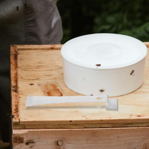 Healifty Beehive Scraper Tool Designed to Pry Screws and Remove Propolis Efficiently with Curved Head Hive Scraper Stainless Steel Wear-Resistant for Beekeepers in Beekeeping Supplies