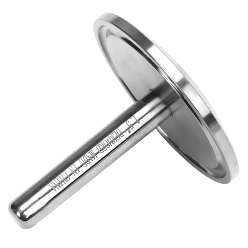 DERNORD 1.5 inch Tri Clamp Thermowell SS304 for Beer Fermenter Homebrew Solar Heater Boiler, 50mm Length - size: 50mm