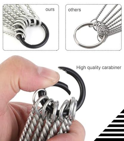 16 1/2 Inch Extra Long Stainless Steel Tube Brushes, Wire Pipe Cleaning Set with Stainless Steel Bristles, Tube Bottle Brush Kit, 8 Sizes for Auto Parts, Bottles, Tubes, Etc