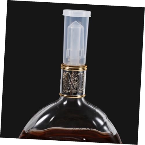 Alipis 1pc Homebrew Cylinder Fermentor Way Exhaust Water Sealed Check Valve Wine Stopper for Fermenting Jars