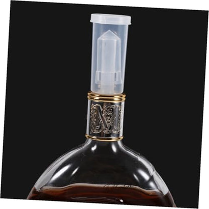 Alipis 1pc Homebrew Cylinder Fermentor Way Exhaust Water Sealed Check Valve Wine Stopper for Fermenting Jars