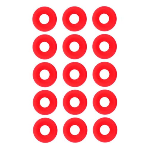 25Pcs Red Silicone Gaskets, Flip Top Bottle Seals for Home Brew Beer, with Premium Leak Proof Design for GROLSCH Swing Top Bottles