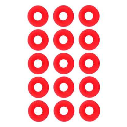25Pcs Red Silicone Gaskets, Flip Top Bottle Seals for Home Brew Beer, with Premium Leak Proof Design for GROLSCH Swing Top Bottles