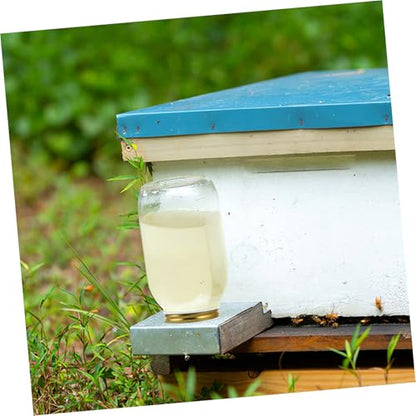 UPKOCH 5pcs Beehive Feeder Lid Entrance Reducer Sturdy Beekeeping Watering Device for Hive Simple Installation Bee Water Feeder Station