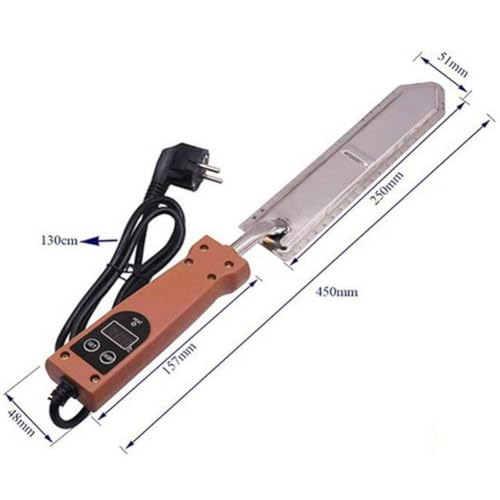 Electric Honey Uncapping Knife, Beekeeping Tools, 50-180℃ Temperature Control Hot Knife with Memory Function, Stainless Steel Extractor Equipment for Beekeepers