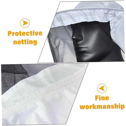 Beekeeping Suit, Practical Portable Lightweight Bee Keeping Suit Breathable Bee Jacket with Veil Hat for Men & Women Keeper for Men Beekeeping