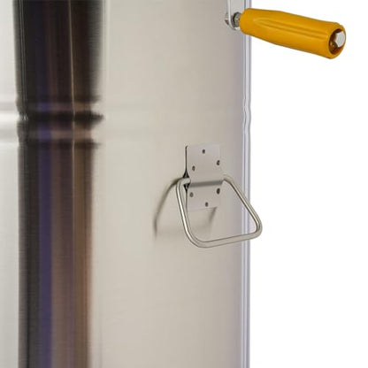 2 Frame Honey Extractor,Stainless Steel Manual Bee Honey Extractor,Beekeeping Equipment for Beekeeping Farms, Food Factories