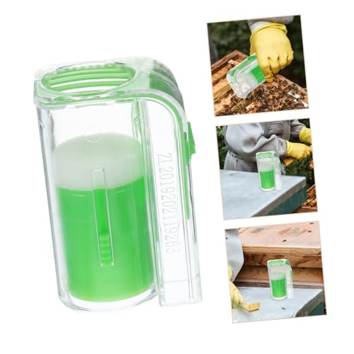 VANZACK 2pcs Queen Marking Bottles for Beekeeping Efficient Bee Identification Tools Portable Plastic Markers for Easy Hive Management Lightweight and Compact Bee Supplies
