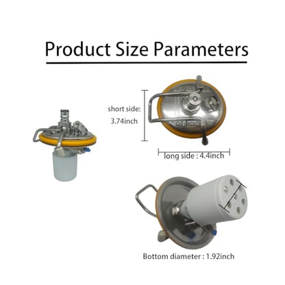 Stainless Steel Keg Lid for Cornelius Corny Kegs, Compatible with KL10955, for Soda and Home Brew