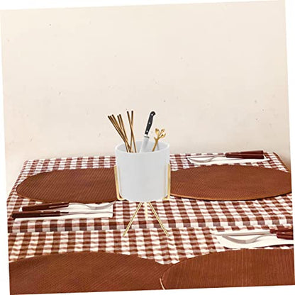 SOLUSTRE Modern Kitchen Silverware Set Holder Cutlery Drainer Utensil Holder for Counter