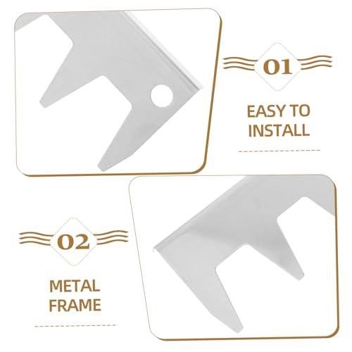 Abaodam Deck Spacer Tool for Beekeeping Beehive Frame Spacer Sturdy Stainless Steel Tool